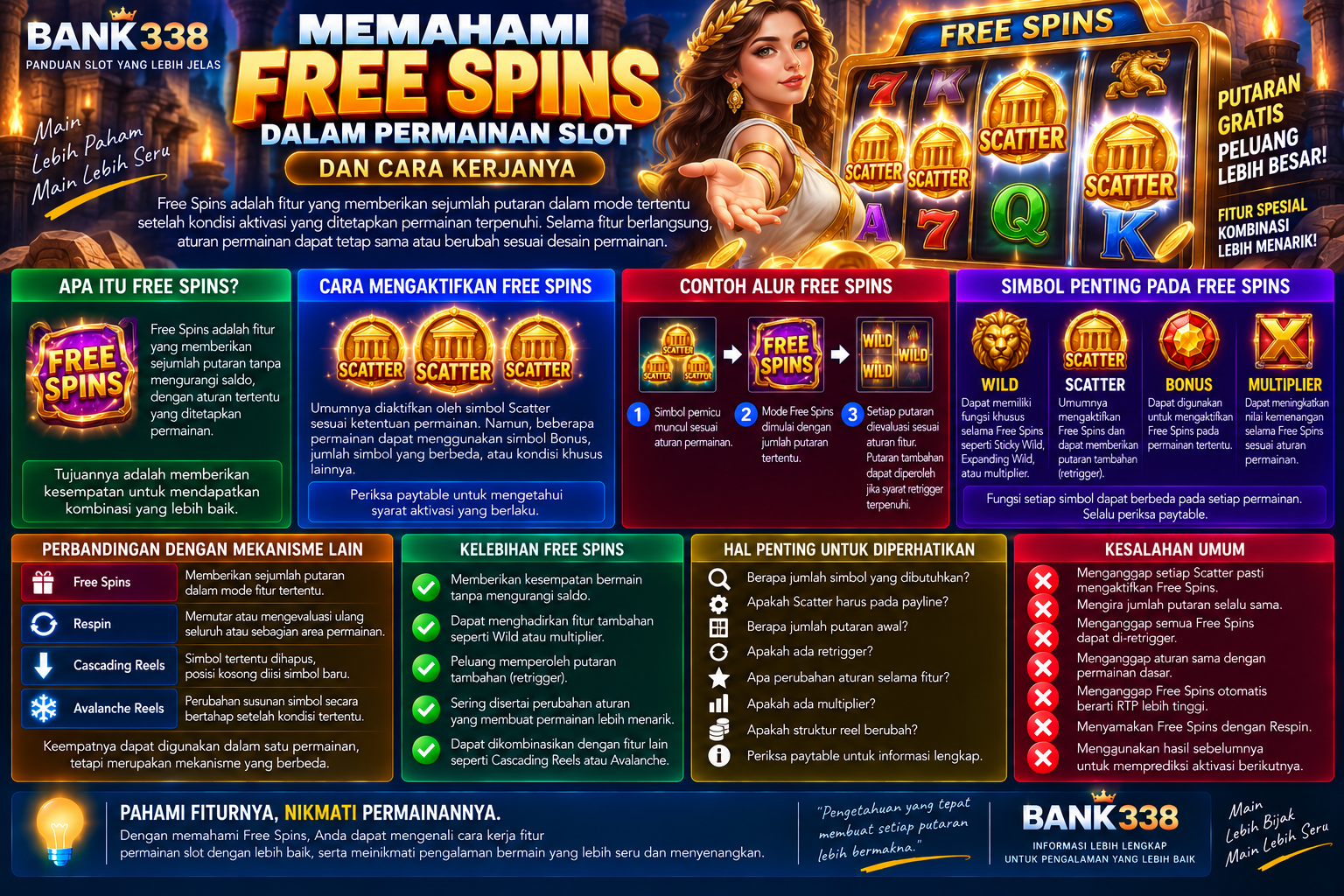 Memahami Free Spins dalam Permainan Slot dan Cara Kerjanya