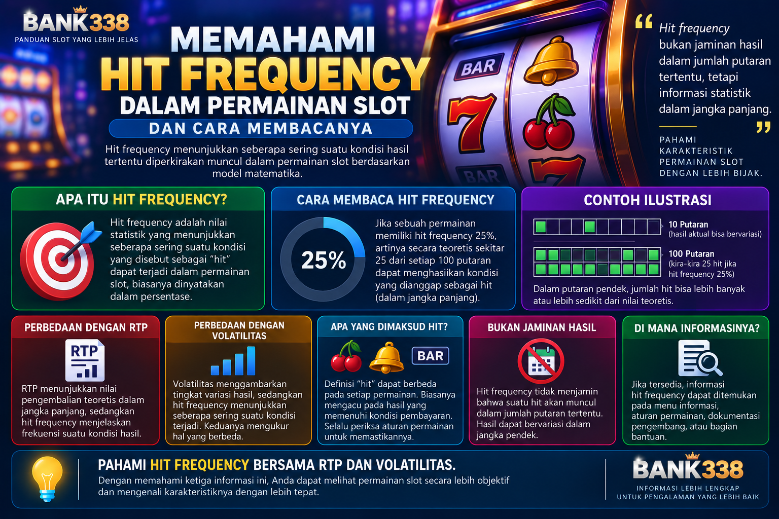 Memahami Hit Frequency dalam Permainan Slot dan Cara Membacanya