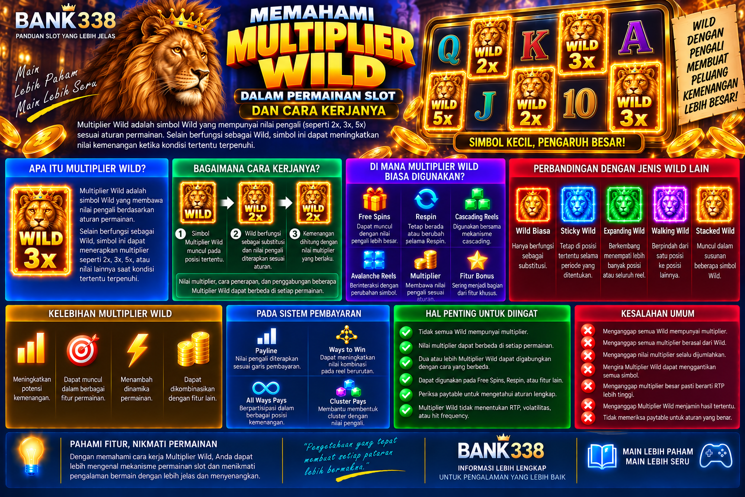 Memahami Multiplier Wild dalam Permainan Slot dan Cara Kerjanya