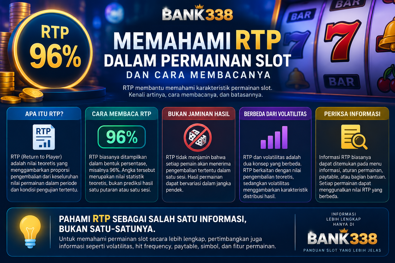 Memahami RTP dalam Permainan Slot dan Cara Membacanya