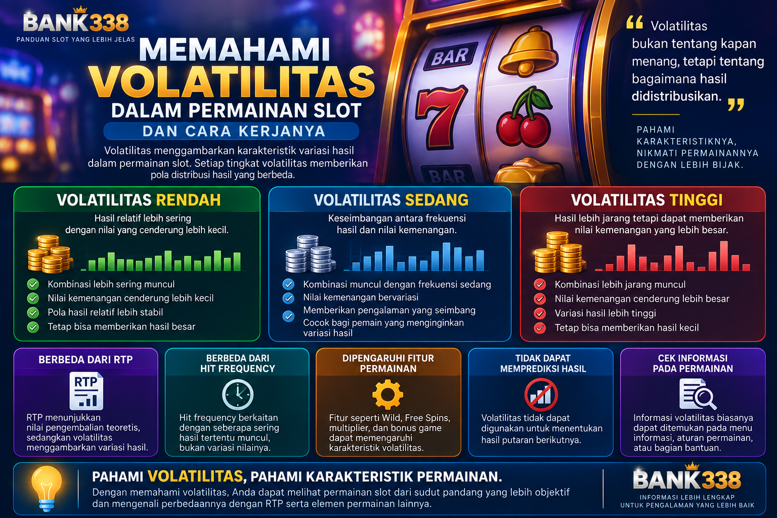 Memahami Volatilitas dalam Permainan Slot dan Cara Kerjanya